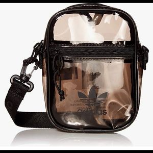 Adidas clear crossbody bag